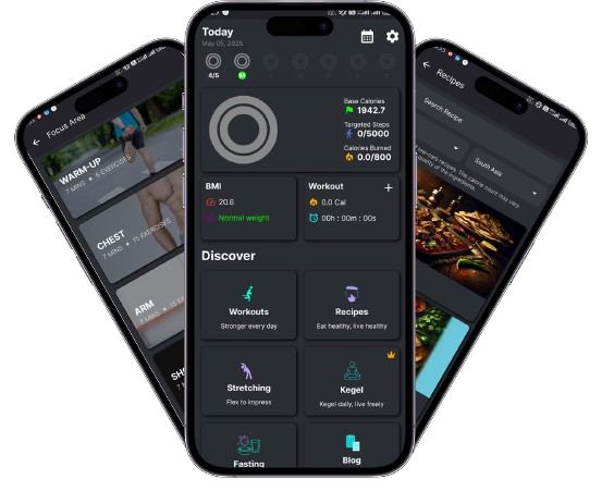 MyFitLife App Screenshots